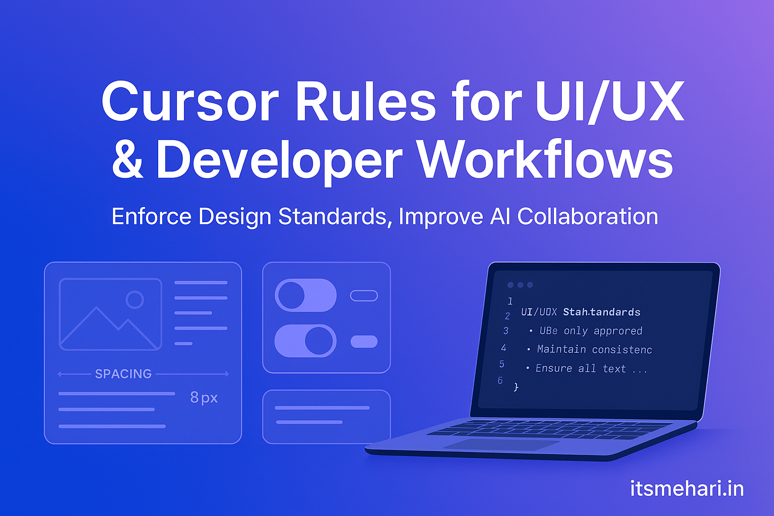 Cursor Rules for UI/UX